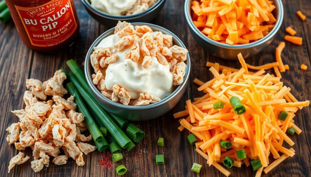 buffalo chicken dip ingredients