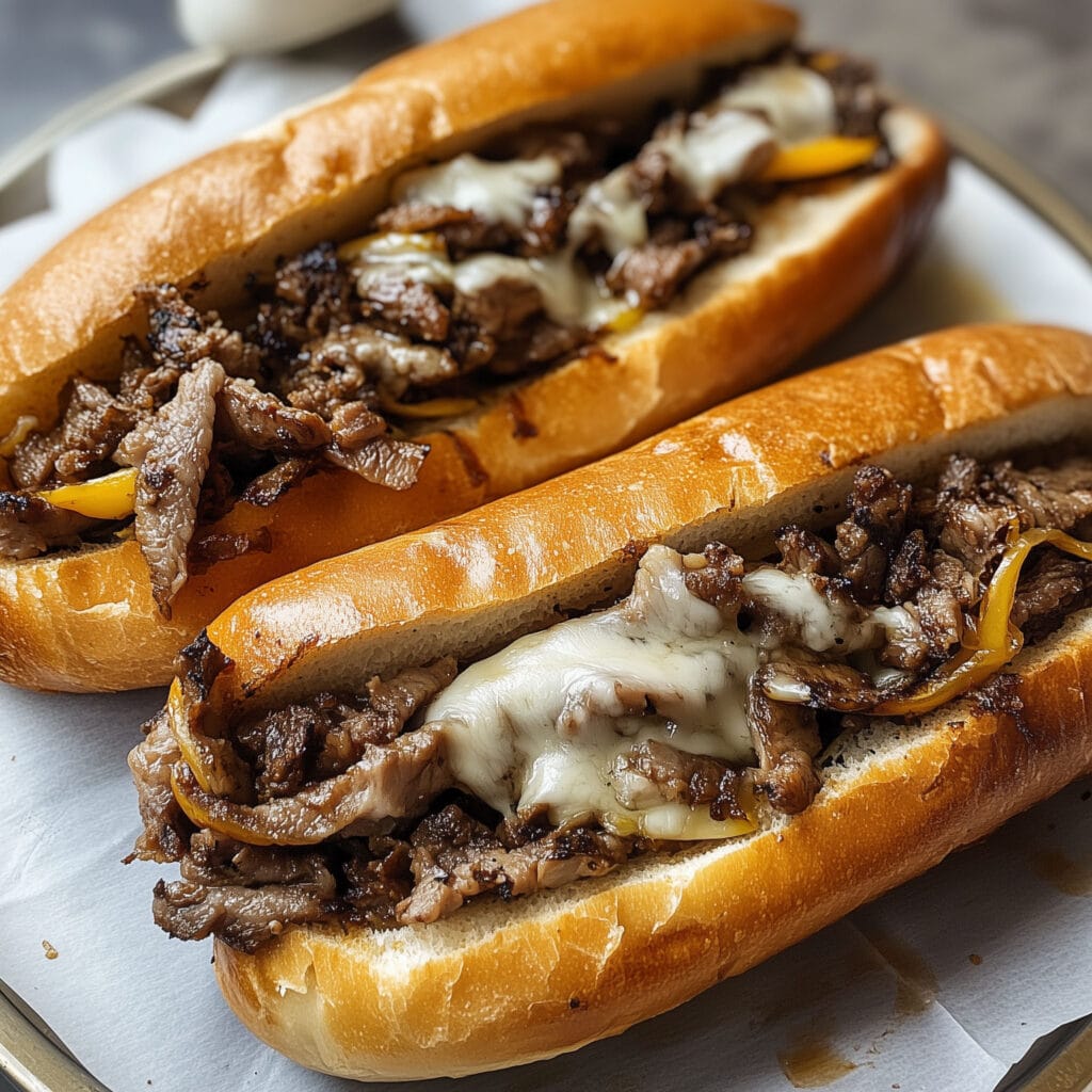 Philly Cheesesteak Rolls