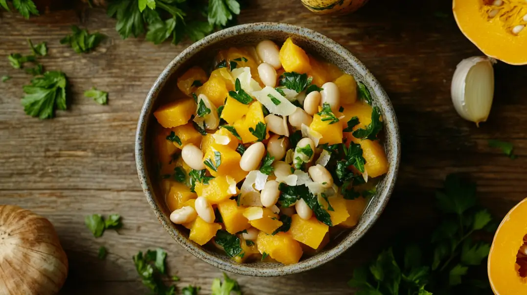 Butternut Squash And Cannellini Bean Stew Hearty And Nutritious