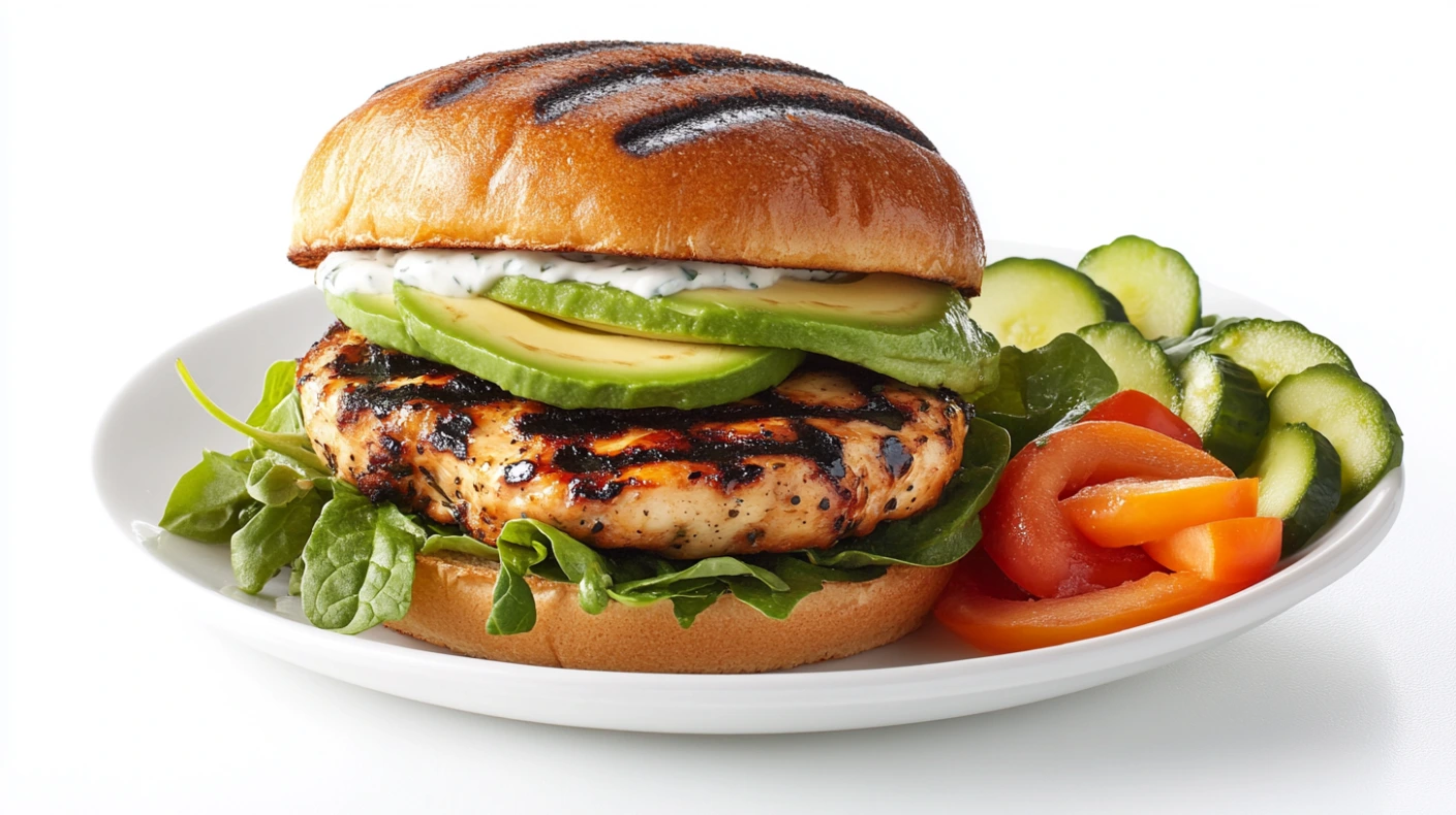 Healthy Chicken Burger Ingredients