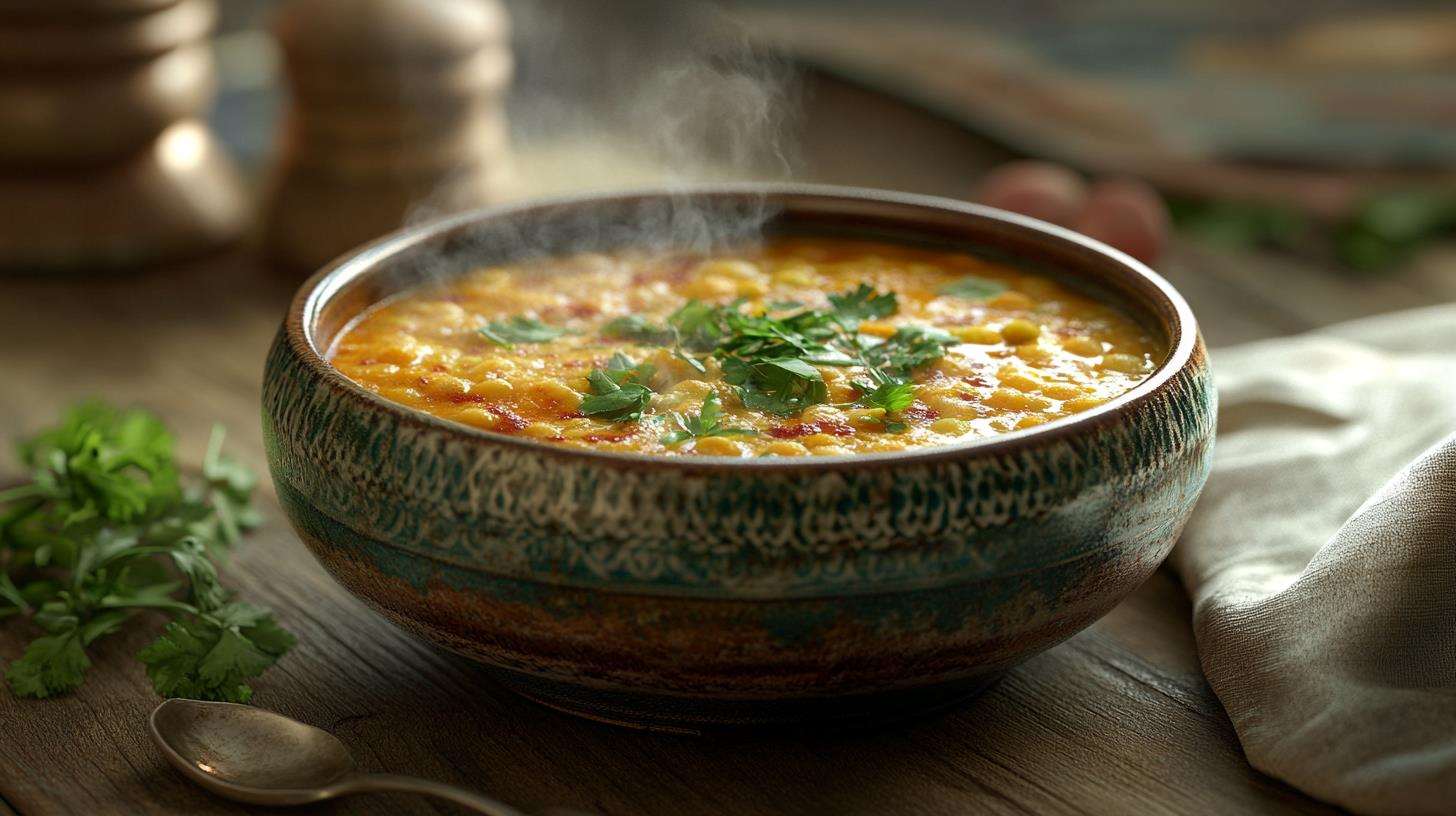 Turmeric And Lentil Soup